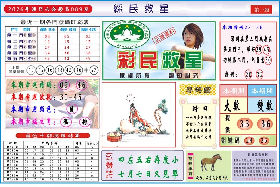 089期彩民救星A[图]